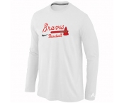 Atlanta Braves Long Sleeve T-Shirt WHITE