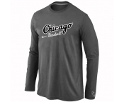 Chicago White Sox Long Sleeve T-Shirt D.Grey
