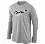 Chicago White Sox Long Sleeve T-Shirt Grey