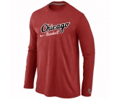 Chicago White Sox Long Sleeve T-Shirt RED