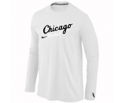 Chicago White Sox Long Sleeve T-Shirt White