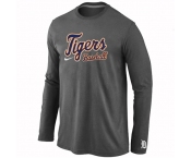 Detroit Tigers Long Sleeve T-Shirt D.Grey