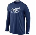 Los Angeles Dodgers Long Sleeve T-Shirt D.Blue