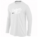 Los Angeles Dodgers Long Sleeve T-Shirt White