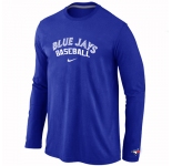 Toronto Blue Jays Long Sleeve T-Shirt Blue