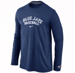 Toronto Blue Jays Long Sleeve T-Shirt D.Blue