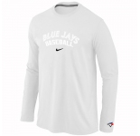 Toronto Blue Jays Long Sleeve T-Shirt White