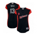 Women's San Francisco Giants #13 Will Smith Authentic Navy Blue National League 2019 Baseball All-Star Jersey