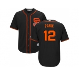 Youth San Francisco Giants #12 Joe Panik Black Alternate Cool Base Stitched MLB Jersey