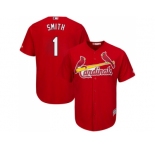 Youth St.Louis Cardinals #1 Ozzie Smith Red Cool Base Stitched MLB Jersey
