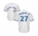Youth Toronto Blue Jays #27 Vladimir Guerrero Jr. Authentic White Home Baseball Jersey