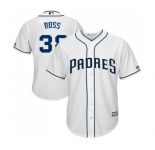 Youth Majestic San Diego Padres #38 Tyson Ross Replica White Home Cool Base MLB Jersey
