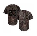 Youth San Diego Padres #23 Fernando Tatis Jr. Authentic Camo Realtree Collection Flex Base Baseball Jersey