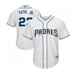 Youth San Diego Padres #23 Fernando Tatis Jr. Replica White Home Cool Base Baseball Jersey