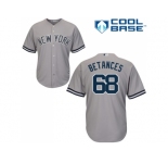 Youth New York Yankees #68 Dellin Betances Grey Cool Base Stitched MLB Jersey