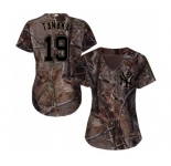 Women's New York Yankees #19 Masahiro Tanaka Authentic Camo Realtree Collection Flex Base Baseball Jersey