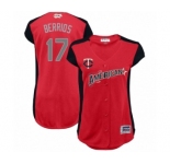 Women's Minnesota Twins #17 Jose Berrios Authentic Red American League 2019 Baseball All-Star Jersey