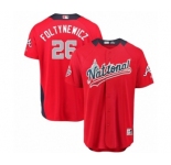 Youth Majestic Atlanta Braves #26 Mike Foltynewicz Game Red National League 2018 MLB All-Star MLB Jersey