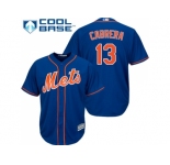 Youth New York Mets #13 Asdrubal Cabrera Blue Cool Base Stitched MLB Jersey