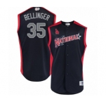 Youth Los Angeles Dodgers #35 Cody Bellinger Authentic Navy Blue National League 2019 Baseball All-Star Jersey