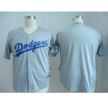 youth mlb jerseys los angeles dodgers blank grey