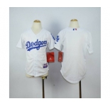 youth mlb jerseys los angeles dodgers blank white