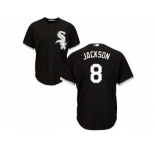 Youth Chicago White Sox #8 Bo Jackson Black Alternate Cool Base Stitched MLB Jersey
