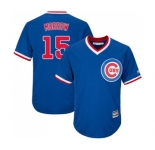 Youth Majestic Chicago Cubs #15 Brandon Morrow Authentic Royal Blue Cooperstown Cool Base MLB Jersey