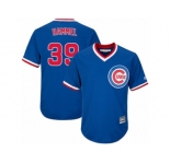Youth Majestic Chicago Cubs #39 Jason Hammel Authentic Royal Blue Cooperstown Cool Base MLB Jersey