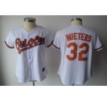 MLB Women Jerseys Baltimore Orioles #32 wieters white