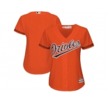 Women's Baltimore Orioles Majestic Orange Alternate Cool Base Jersey