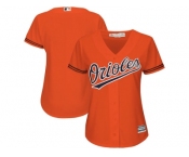 Women's Baltimore Orioles Majestic Orange Alternate Cool Base Jersey
