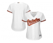 Women's Baltimore Orioles Majestic White Home Cool Base Jersey
