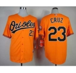 youth mlb jerseys baltimore orioles #23 cruz orange