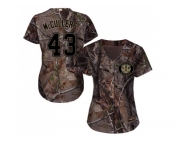 Women Houston Astros #43 Lance McCullers Camo Realtree Collection Cool Base Stitched MLB Jersey