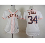 women mlb jerseys houston astros #34 ryan white