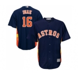 Youth Houston Astros #16 Aledmys Diaz Authentic Navy Blue Alternate Cool Base Baseball Jersey