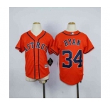 youth mlb jerseys houston astros #34 ryan orange