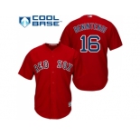 Youth Boston Red Sox #16 Andrew Benintendi Red Cool Base Stitched MLB Jersey