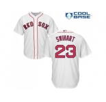 Youth Boston Red Sox #23 Blake Swihart White Cool Base Stitched MLB Jersey