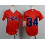 youth mlb jerseys boston red sox #34 ortiz red