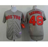 youth mlb jerseys boston red sox #48 sandoval grey