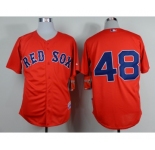 youth mlb jerseys boston red sox #48 sandoval red