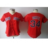 women mlb jerseys boston red sox #34 ortiz red