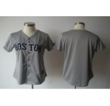 women mlb jerseys boston red sox blank grey