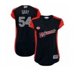 Women's Cincinnati Reds #54 Sonny Gray Authentic Navy Blue National League 2019 Baseball All-Star Jersey