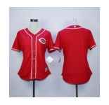women mlb jerseys cincinnati reds blank red
