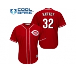 Youth Cincinnati Reds #32 Matt Harvey Red Cool Base Stitched MLB Jersey