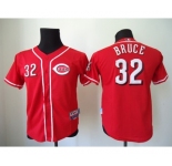 youth mlb jerseys cincinnati reds #32 bruce red