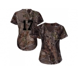 Women Colorado Rockies #17 Todd Helton Camo Realtree Collection Cool Base Stitched MLB Jersey